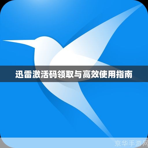 迅雷激活码领取与高效使用指南