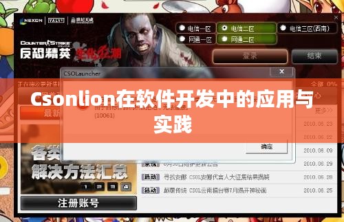 Csonlion在软件开发中的应用与实践