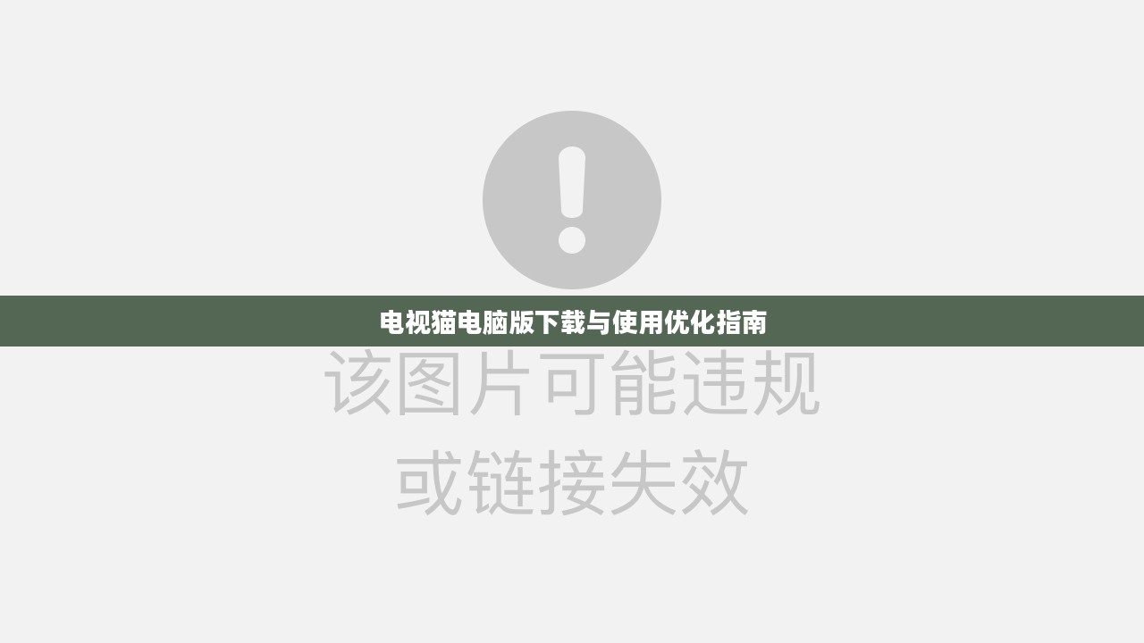 电视猫电脑版下载与使用优化指南