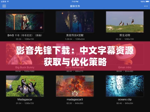 影音先锋下载：中文字幕资源获取与优化策略