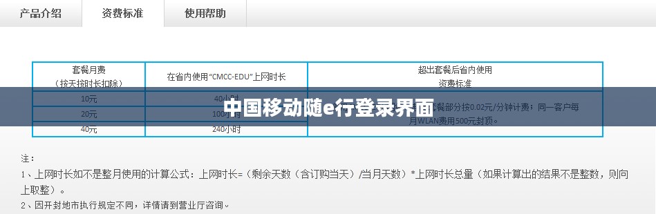 中国移动随e行客户端软件深度解析与使用技巧