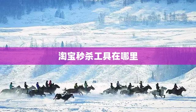 淘宝秒杀工具使用与成功率提升策略解析