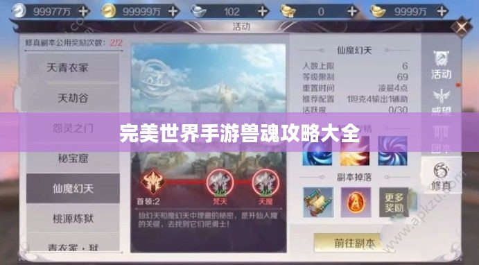 完美世界手游兽魂攻略：选择与搭配全解析