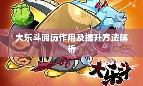 大乐斗阅历作用及提升方法解析