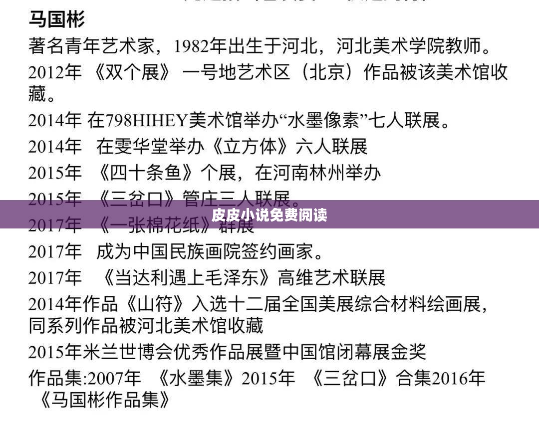 皮皮小说：优质网络文学阅读与创作平台解析