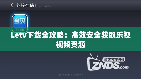 Letv下载全攻略：高效安全获取乐视视频资源