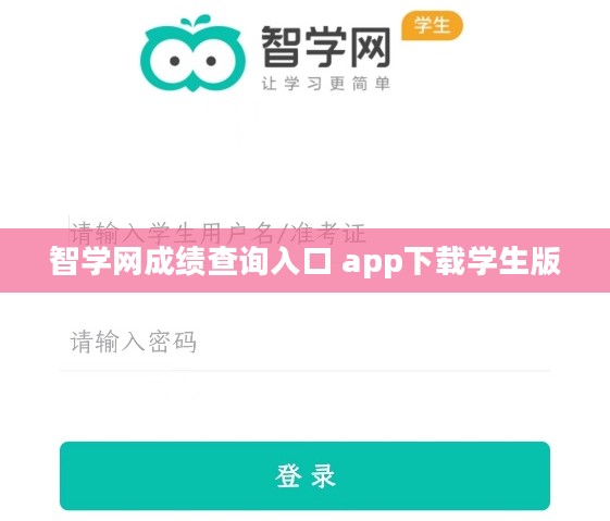 智学网成绩查询入口app下载完整指南
