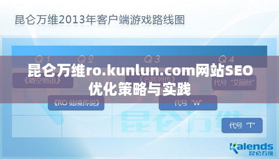 昆仑万维ro.kunlun.com网站SEO优化策略与实践