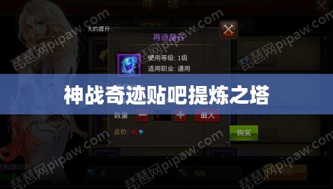 《神战奇迹》贴吧：玩家互动与资源分享的聚集地