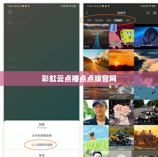 彩虹云点播点点版：高清视频体验与便捷操作解析