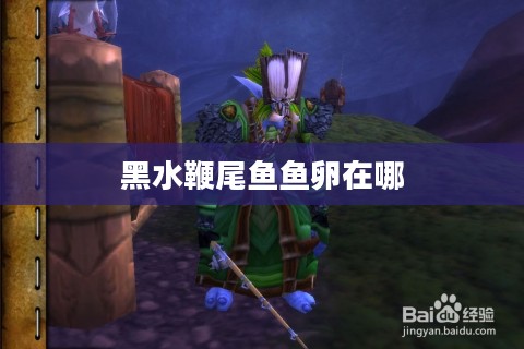 黑水鞭尾鱼，神秘水生世界的优雅舞者解析