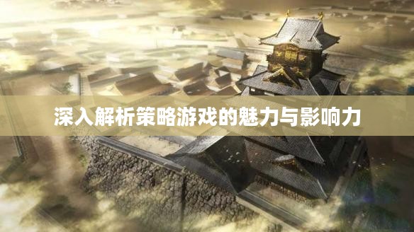 深入解析策略游戏的魅力与影响力