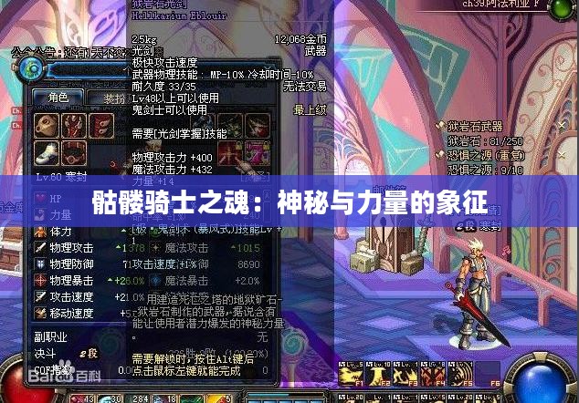 骷髅骑士之魂：神秘与力量的象征