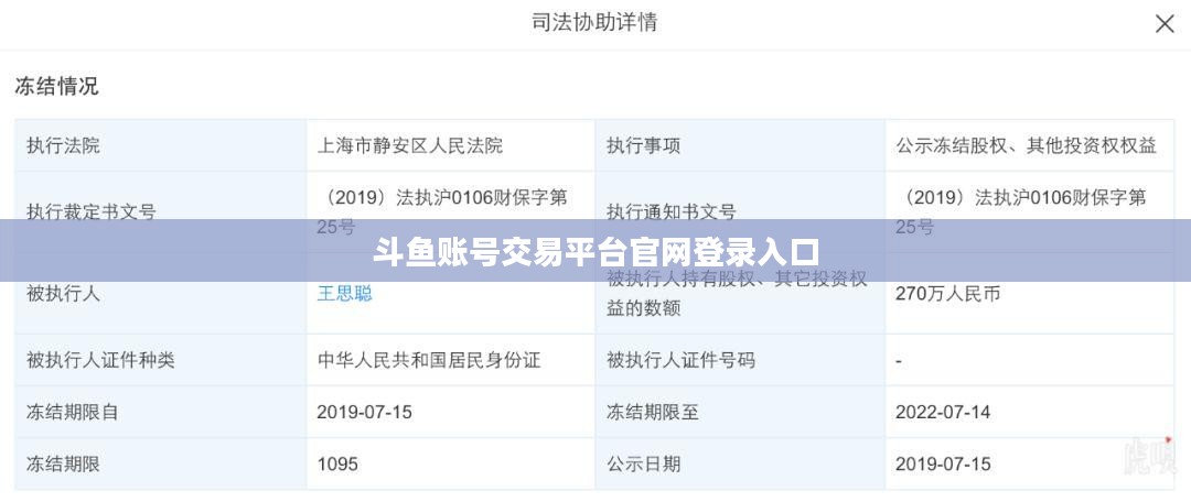 斗鱼账号交易平台全面解析,安全交易指南 斗鱼账号交易平台全面解析,安全交易指南