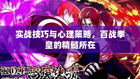 实战技巧与心理策略,百战拳皇的精髓所在 实战技巧与心理策略,百战拳皇的精髓所在