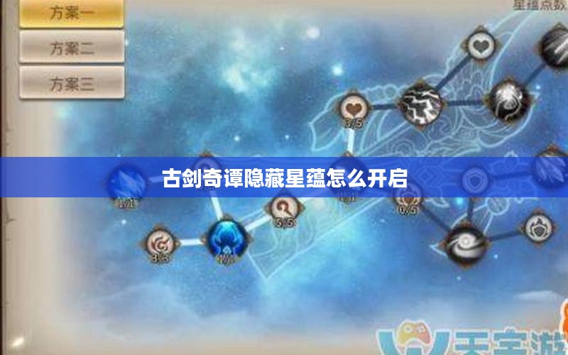 《古剑奇谭》隐藏星蕴解析与发掘策略