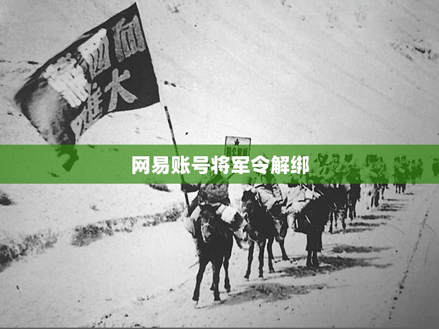将军令解绑详细步骤与安全指南 将军令解绑详细步骤与安全指南