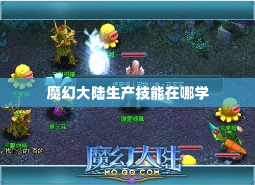 魔幻大陆生产技能提升攻略，实现资源最大化利用