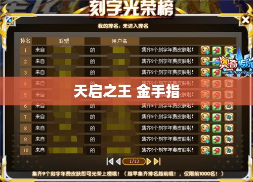 《天启之王》金手指功能深度解析及风险分析 《天启之王》金手指功能深度解析及风险分析