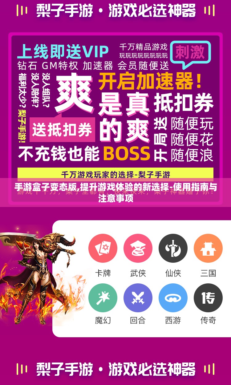 手游盒子变态版,提升游戏体验的新选择-使用指南与注意事项
