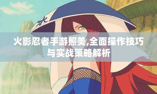 火影忍者手游照美,全面操作技巧与实战策略解析