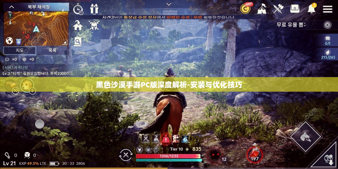 黑色沙漠手游PC版深度解析-安装与优化技巧