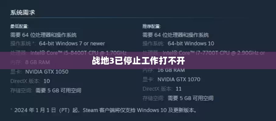 战地3“已停止工作”问题分析与解决方法 战地3“已停止工作”问题分析与解决方法