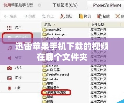 迅雷苹果手机下载app全攻略:安全与速度的双重保障 迅雷苹果手机下载app全攻略:安全与速度的双重保障