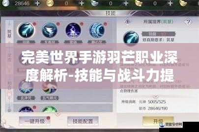 完美世界手游羽芒职业深度解析-技能与战斗力提升攻略