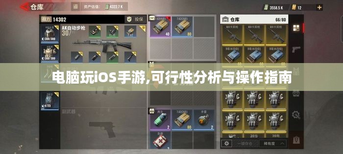 电脑玩iOS手游,可行性分析与操作指南