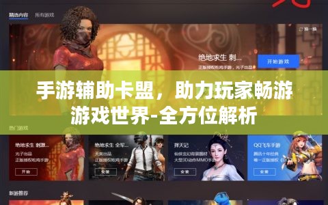 手游辅助卡盟，助力玩家畅游游戏世界-全方位解析