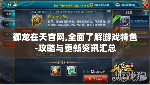 御龙在天官网,全面了解游戏特色-攻略与更新资讯汇总