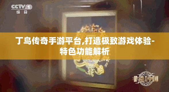丁鸟传奇手游平台,打造极致游戏体验-特色功能解析