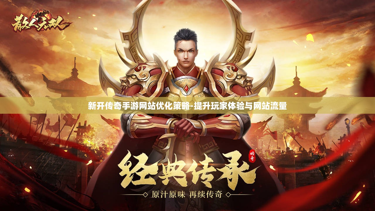 新开传奇手游网站优化策略-提升玩家体验与网站流量
