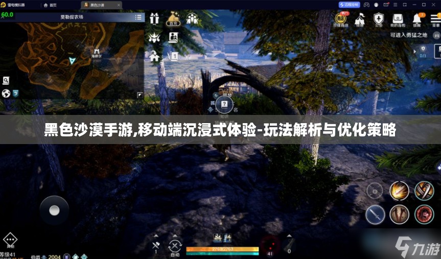 黑色沙漠手游,移动端沉浸式体验-玩法解析与优化策略 黑色沙漠手游,移动端沉浸式体验-玩法解析与优化策略