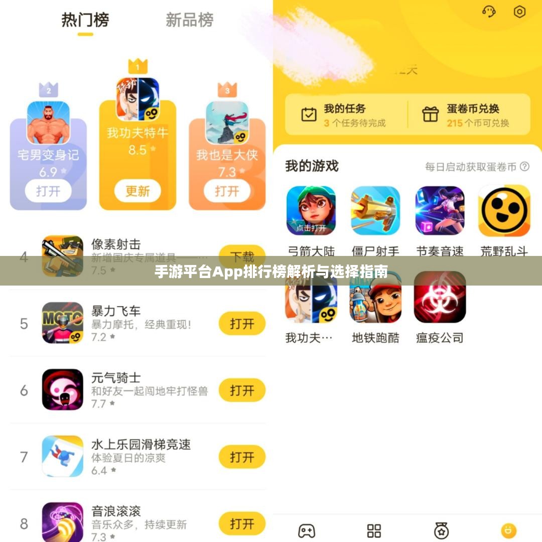 手游平台App排行榜解析与选择指南
