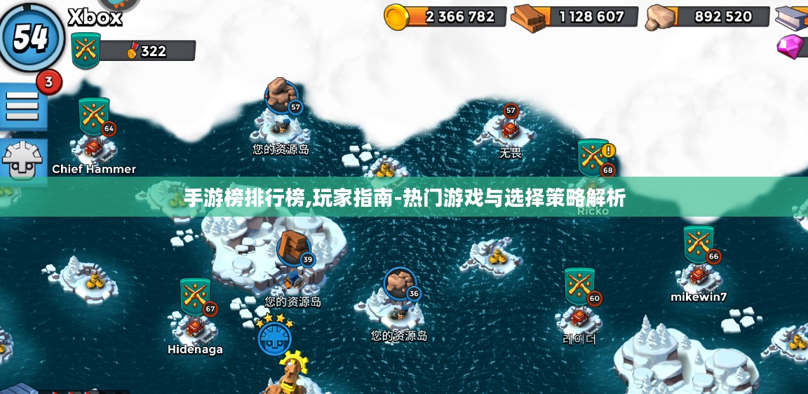 手游榜排行榜,玩家指南-热门游戏与选择策略解析