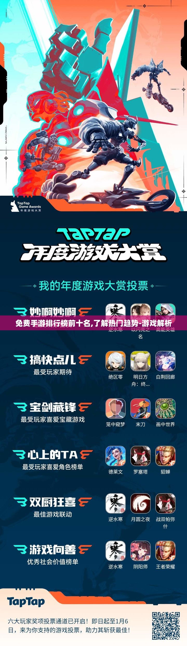 免费手游排行榜前十名,了解热门趋势-游戏解析