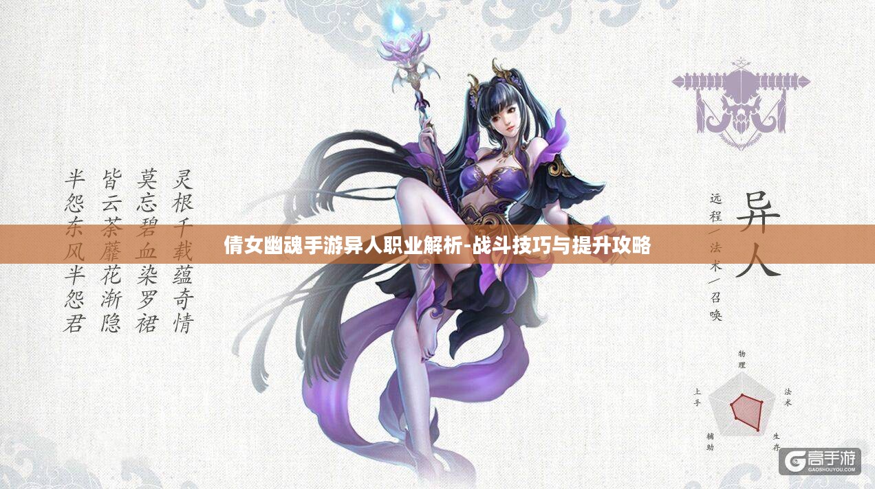 倩女幽魂手游异人职业解析-战斗技巧与提升攻略