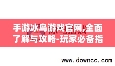 手游冰鸟游戏官网,全面了解与攻略-玩家必备指南