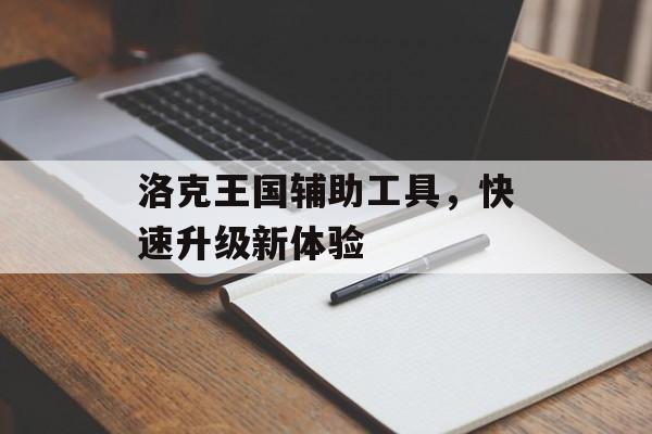 洛克王国辅助工具，快速升级新体验