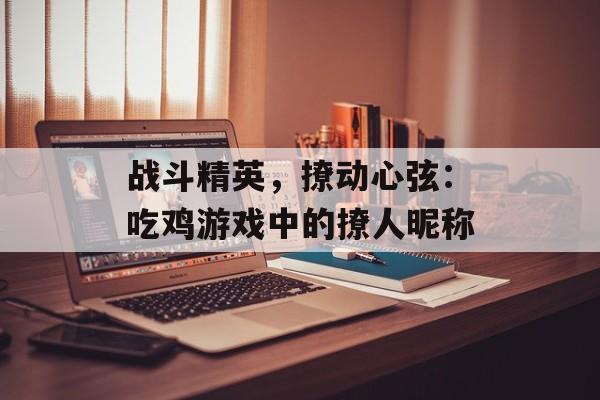 战斗精英，撩动心弦：吃鸡游戏中的撩人昵称