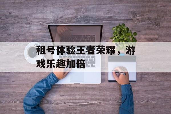 租号体验王者荣耀，游戏乐趣加倍