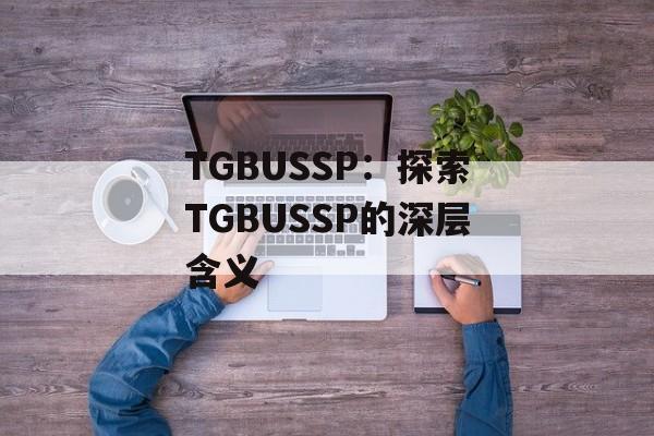 TGBUSSP：探索TGBUSSP的深层含义