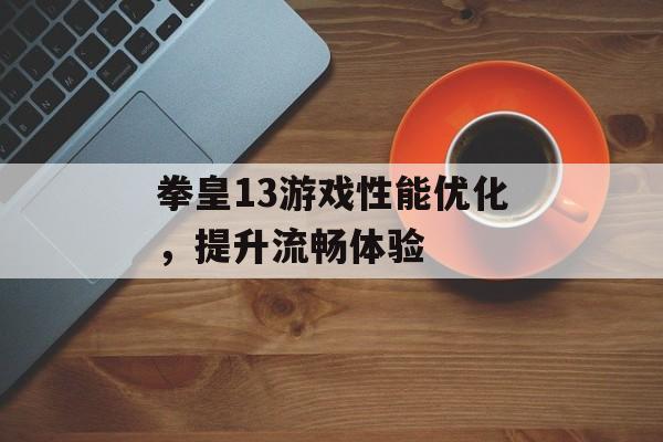 拳皇13游戏性能优化，提升流畅体验