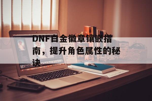 DNF白金徽章镶嵌指南，提升角色属性的秘诀