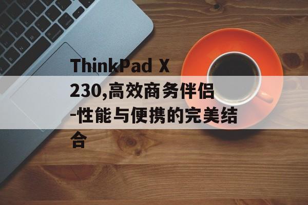 ThinkPad X230,高效商务伴侣-性能与便携的完美结合