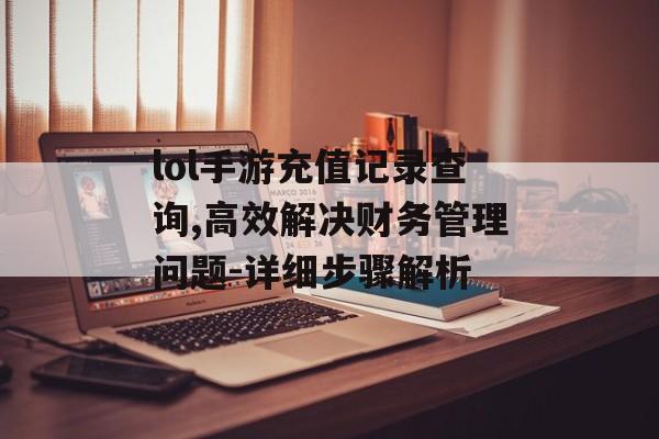 lol手游充值记录查询,高效解决财务管理问题-详细步骤解析