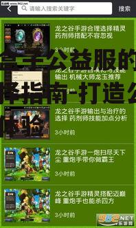 手游盒子公益服的优势与选择指南-打造公平游戏体验