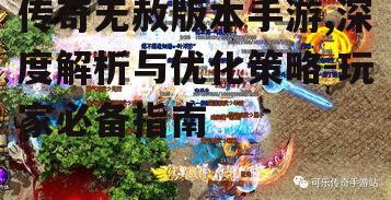 传奇无赦版本手游,深度解析与优化策略-玩家必备指南